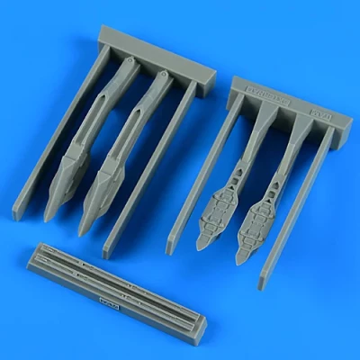QuickBoost QB49049 F-35A Lightning II pylons&amp;mis.launchers (TAM) 1/48