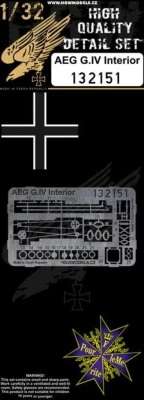 HGW 132151 AEG G.IV - interior PE set (WNW) 1/32