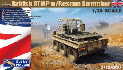 Gecko Models 35GM0035 British ATMP w Rescue Stretcher 1/35
