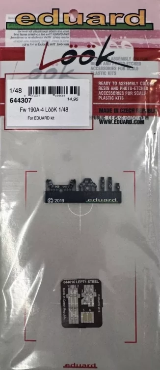 Eduard 644307 BRASSIN Fw 190A-4 LooK (EDU) 1/48
