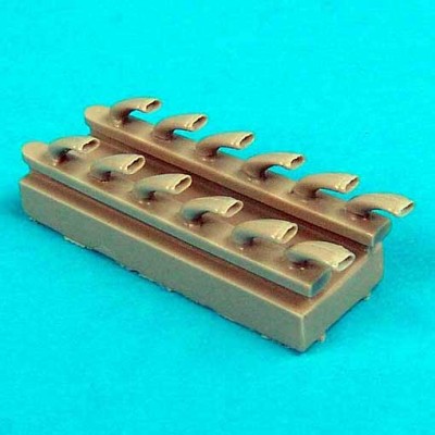QuickBoost QB32015 Ju 87G Stuka exhausts 1/32