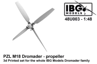 IBG U4803 PZL M18 Dromader - Propeller (IBG) 1/48