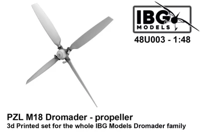 IBG U4803 PZL M18 Dromader - Propeller (IBG) 1/48