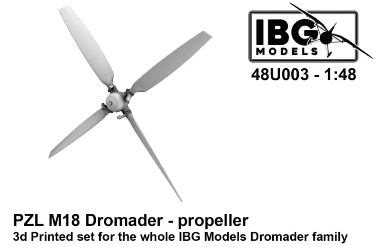 IBG U4803 PZL M18 Dromader - Propeller (IBG) 1/48