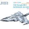 Quinta studio QDS+32280 Tornado Gr.1 (Italeri) (малая версия) (с 3D-печатными деталями) 1/32