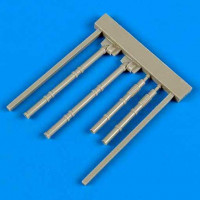 QuickBoost QB48208 Wellington fuel outlet pipe - closed flaps 1/48