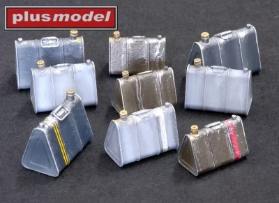 Plusmodel DP3007 German Triangular Canisters (3D Print) 1/35