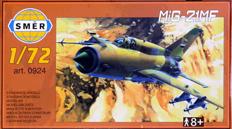 Smer 924 MiG-21MF (5x camo) 1/72
