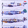 HAD 48078 Decal Messerschmitt Bf 109 G-2 (4x camo) 1/48