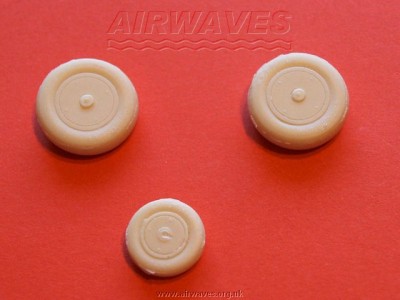 Airwaves AES48012 Bell P-39C/P-39D/P-39Q/N Airacobra wheels 1/48