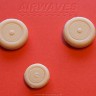 Airwaves AES48012 Bell P-39C/P-39D/P-39Q/N Airacobra wheels 1/48