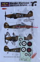 LF Model C72182 Decals Hurricane Mk.I Battle over Belgium 1/72