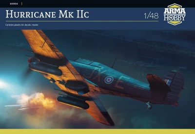 Arma Hobby 40004 Hurricane Mk.IIc Expert Set (3x camo) 1/48