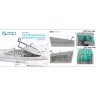 Quinta Studio QD48417 F-15C отсек электроники (Academy) 1/48