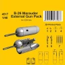 CMK SP4517 B-26 Marauder Externak Gun Pack (ICM) 1/48