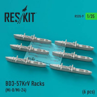 Reskit RS35-0009 BD3-57KrV Racks - 6 pcs. (TRUMP) 1/35