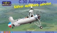 Lf Model P7289 C.30 Autogyro Silver military serv. (5x camo) 1/72