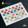 Reskit KA35009 Decal ADR Plates Set Type 1 1/35