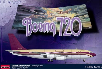 Roden 14414 Boeing 720 Starship One 1/144