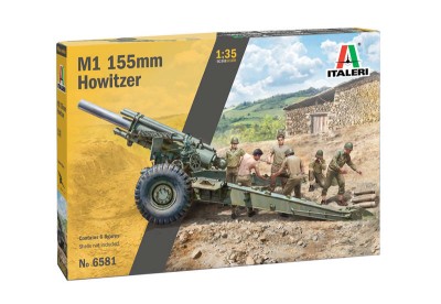 Italeri 06581 M1 155mm Howitzer 1/35