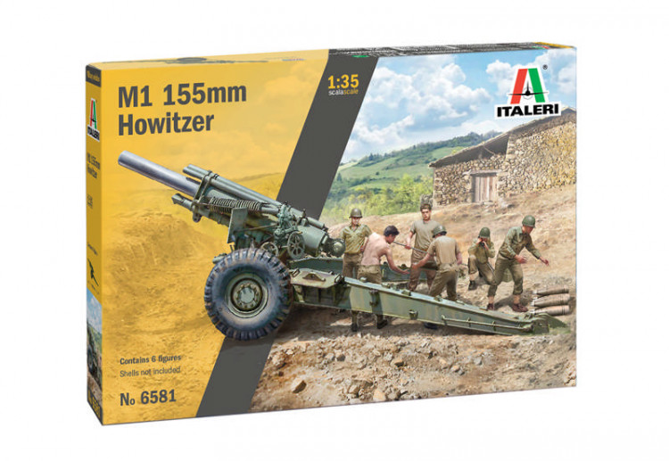 Italeri 06581 M1 155mm Howitzer 1/35