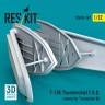 Reskit RSU32-167 F-105 Thunderchief FOD covers (TRUMP) 1/32