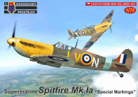 Kovozavody Prostejov KPM-72276 S.Spitfire Mk.Ia 'Special Markings' (3x camo) 1/72