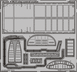 Eduard 32241 F-8E/J wing central section TRU