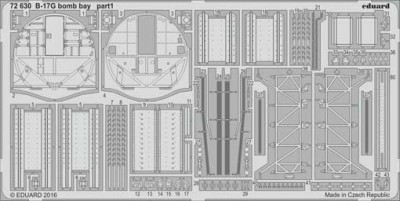 Eduard 72630 B-17G bomb bay 1:72