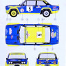Reji Model 352 Fiat 131 Abarth Tour de Corse 1977 Winner 1/20