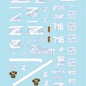 Star Decals 72-A1158 War in Ukraine # 19. Russian BMP-3 in 2022-23 1/72