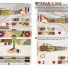 Print Scale C48245 SPAD Xlll - Part 2 (wet decal) 1/48