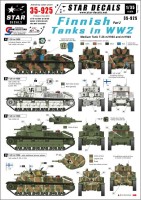 Star Decals STAR35925 Finnish Tanks in WWII #2. Medium tank Soviet T-28 1/35