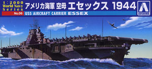 Aoshima 009376 US Navy aircraft carrier Essex 1944 1:2000