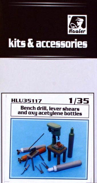 Hauler HLU35117 Bench drill-lever shears-oxy acetylen.bottles 1/35