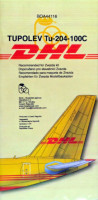 BOA 44116 1/144 Decals Tu-204-100C DHL (ZVE)