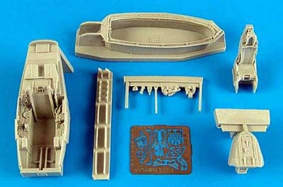Aires 7264 F/A-22A Raptor cockpit set 1/72