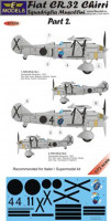 Lf Model C72230 Decals Fiat CR.32 Chirri Squadr.Musollini II. 1/72