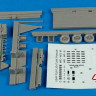 Aerobonus 480046 Flightline trailer F-2A (steel platform) 1/48