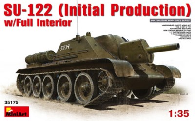 Miniart 35175 СУ-122 первых выпусков, 1/35