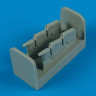 QuickBoost QB48420 Spitfire Mk.I/la/lla exhaust - oval 1/48