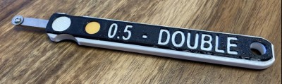 Be Izzi BIZRIVD050 Riveter 0.50 mm DOUBLE (for 1/72)