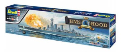 Revell 05693 Линейный крейсер HMS Hood британского флота (100-летие) (REVELL) 1/253