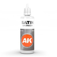 AK Interactive AK-00191 Лак акриловый полуглянцевый 60 мл.