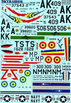 Print Scale 72-055 Skyraider 1/72
