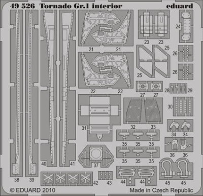Eduard 49526 Tornado Gr.1 interior S.A.