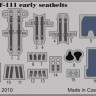 Eduard 49498 F-111 early seatbelts Hobby Boss
