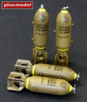 Plusmodel AL3024 Bombs 250 Lb. (4 pcs.) 1/32