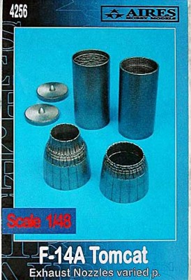 Aires 4256 F-14A Tomcat exhaust nozzles - varied 1/48
