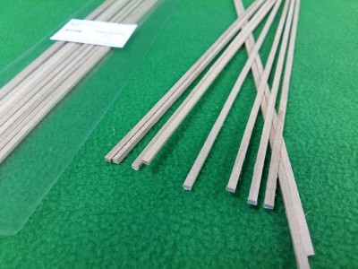 СВ Модель 5108 рейки 2х3 мм - длина 300 мм - липа - 10 шт
